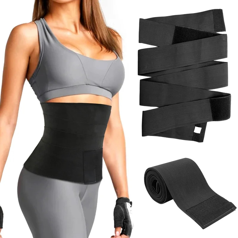 Pull Up Assist Band - 1/2Pcs Wrap Bandage Invisible Waist Trainer