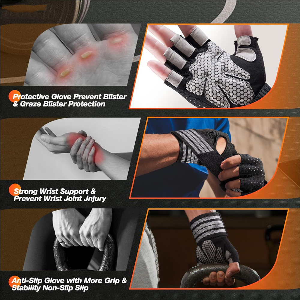 Fitness Gloves with Wrist Supp - Crossfit Gear For Women 리뷰 및 가격