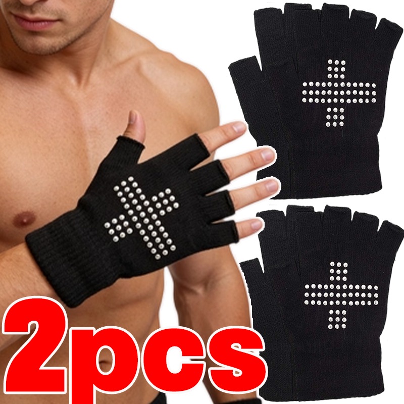 Half Finger Gloves Stretchy Li - Crossfit Gear For Women 리뷰 및 가격