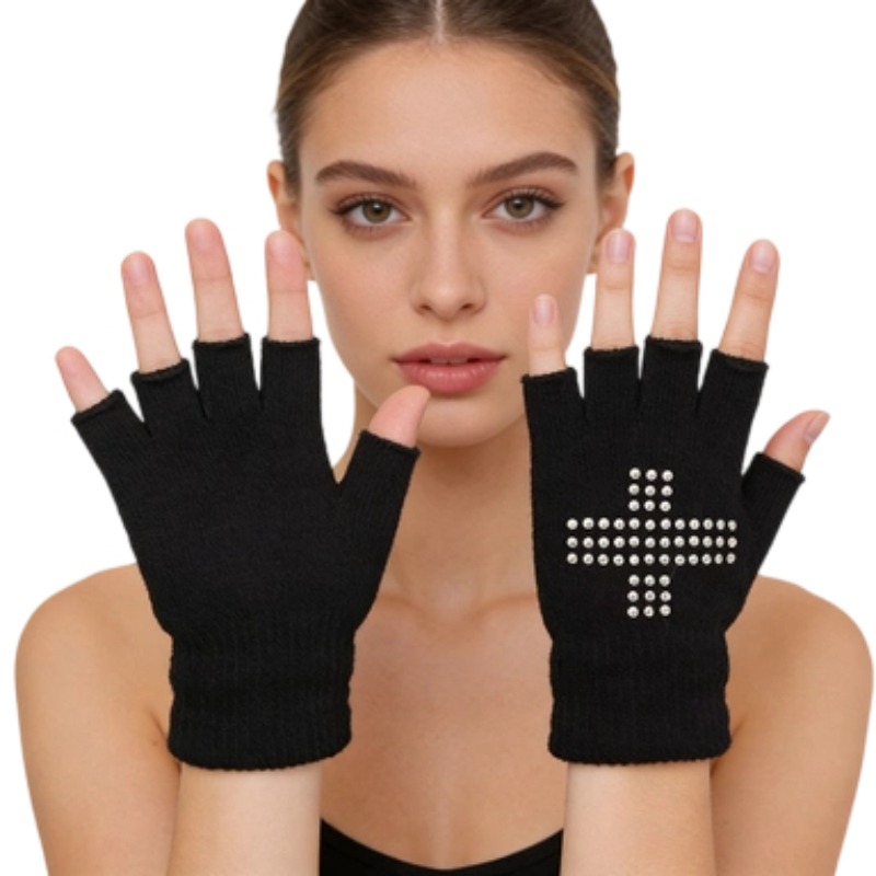 Half Finger Gloves Stretchy Li - Crossfit Gear For Women 리뷰 및 가격