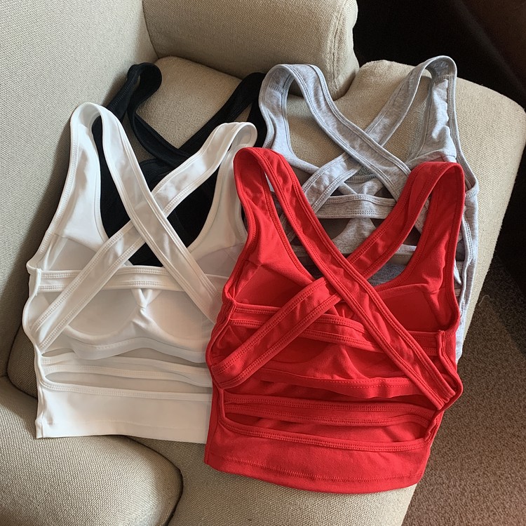 Summer Fashion Cross Back Stra - Crossfit Vest 리뷰 및 가격
