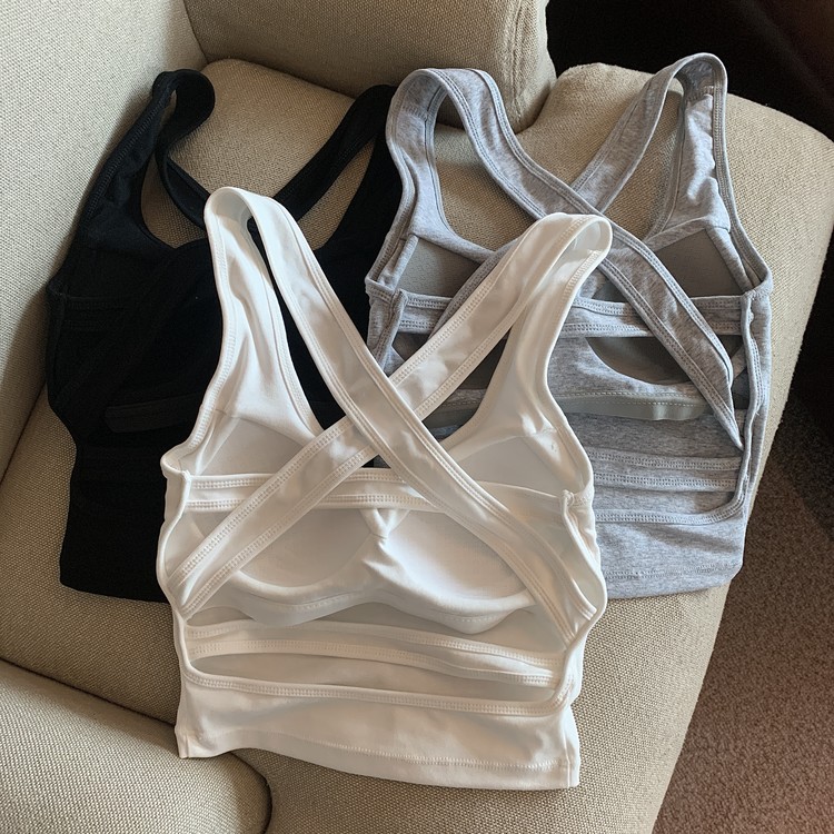 Summer Fashion Cross Back Stra - Crossfit Vest 리뷰 및 가격