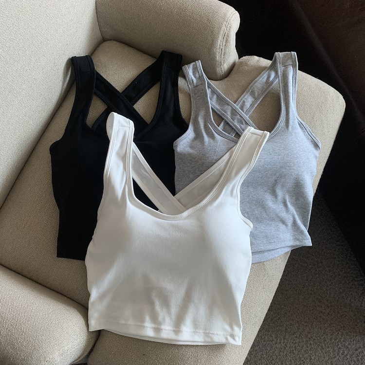 Summer Fashion Cross Back Stra - Crossfit Vest 리뷰 및 가격