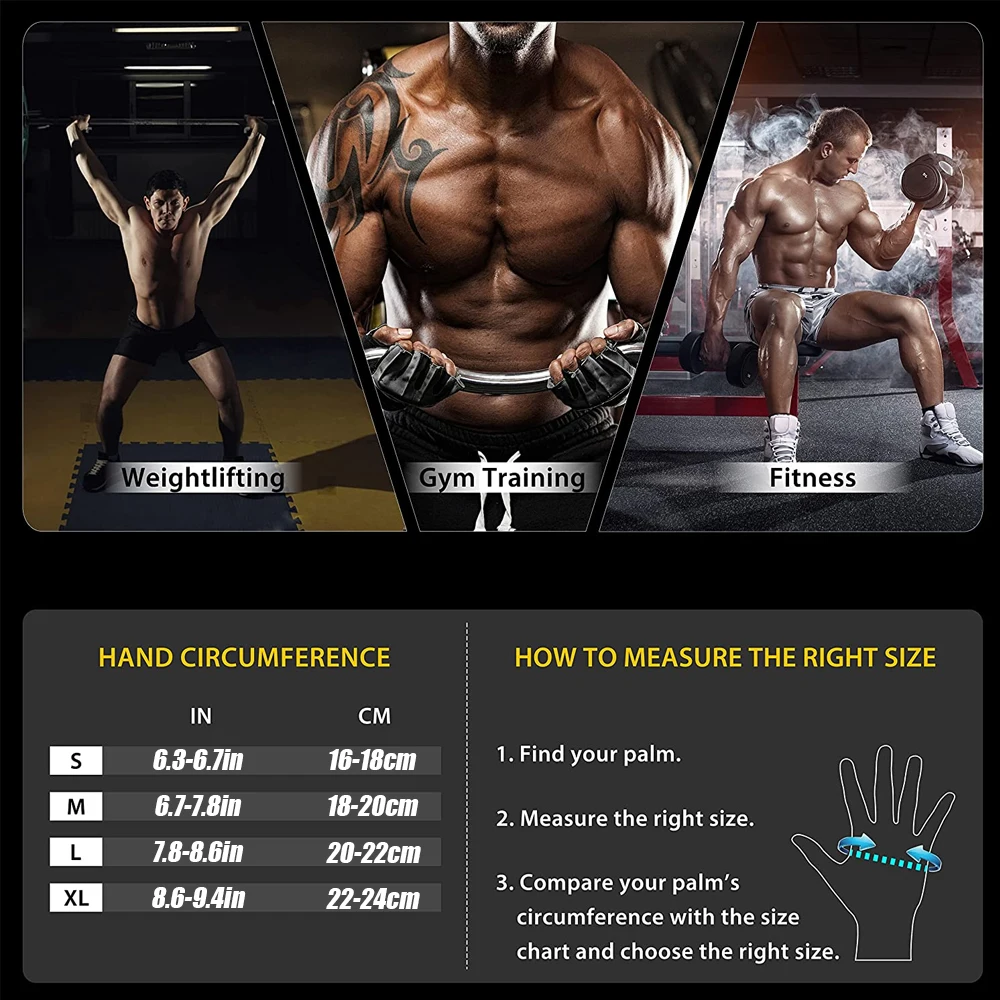 1Pair Half Finger Gym Fitness  - Crossfit Training Gear 리뷰 및 가격