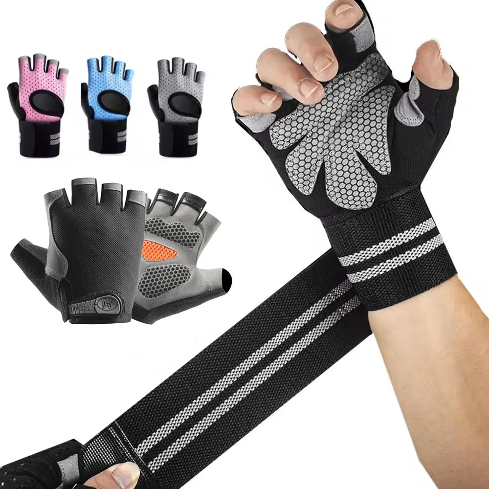 1Pair Half Finger Gym Fitness  - Crossfit Training Gear 리뷰 및 가격