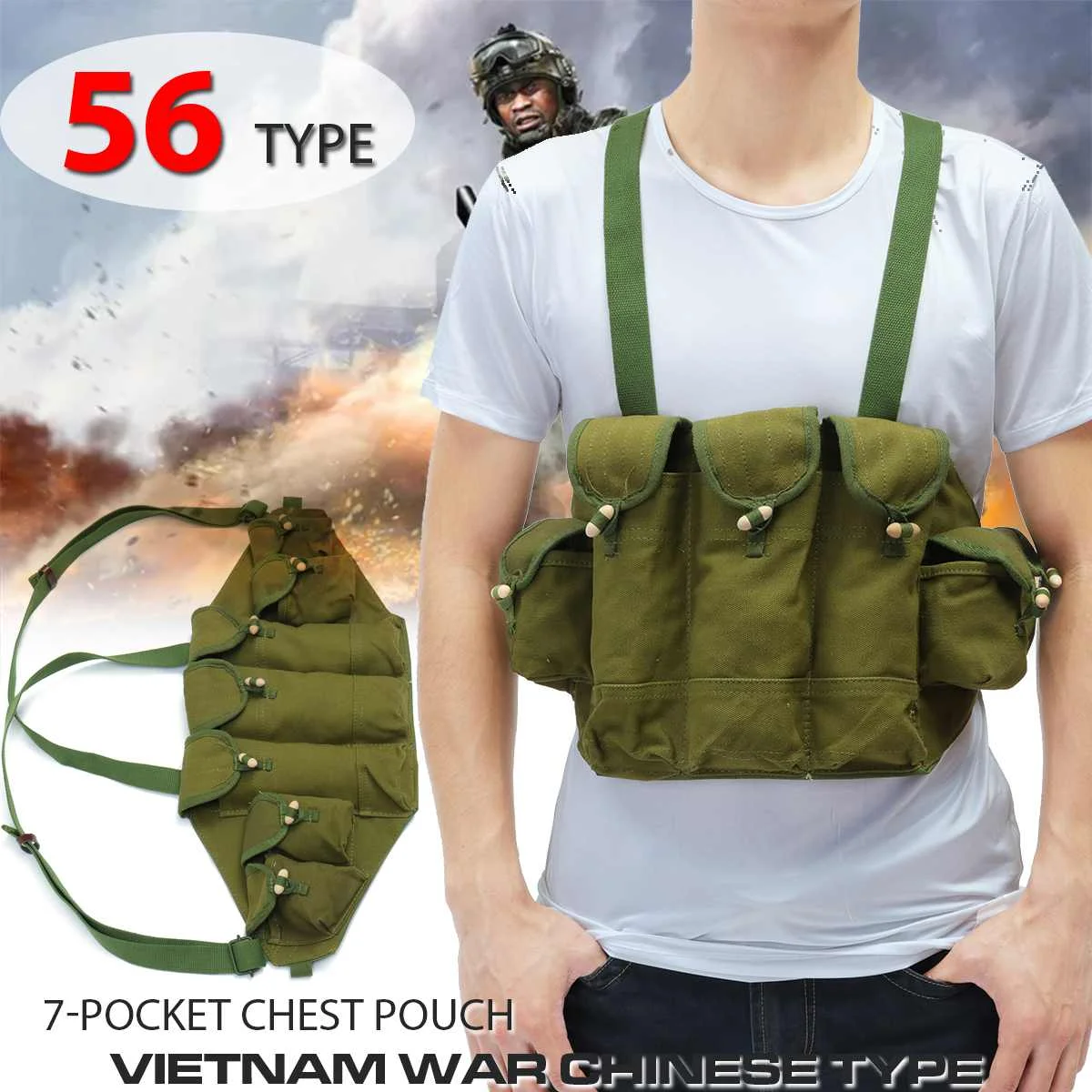 56 Type Adjustable Hunting Ves - Crossfit Vest 리뷰 및 가격