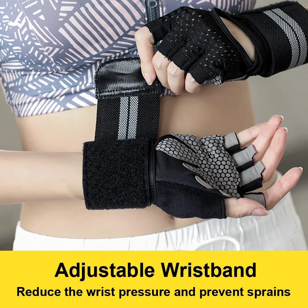 1Pair Half Finger Gym Fitness  - Crossfit Training Gear 리뷰 및 가격